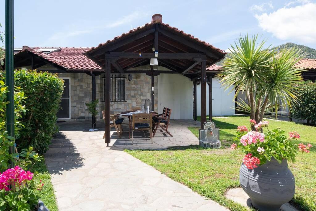 Villa Nuestro Jardin Sykia Chalkidikis Esterno foto